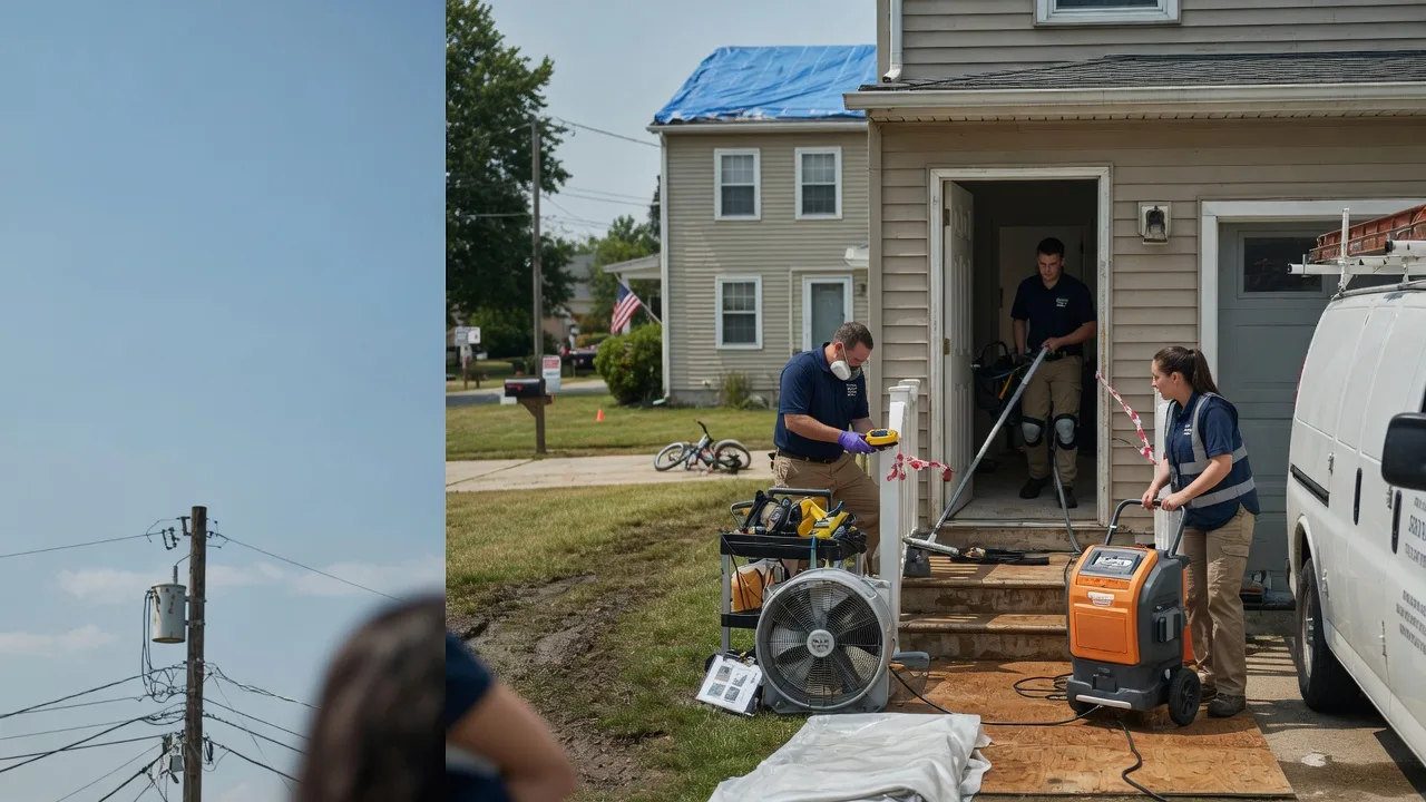 Water Damage Repair in Glady, WV near me